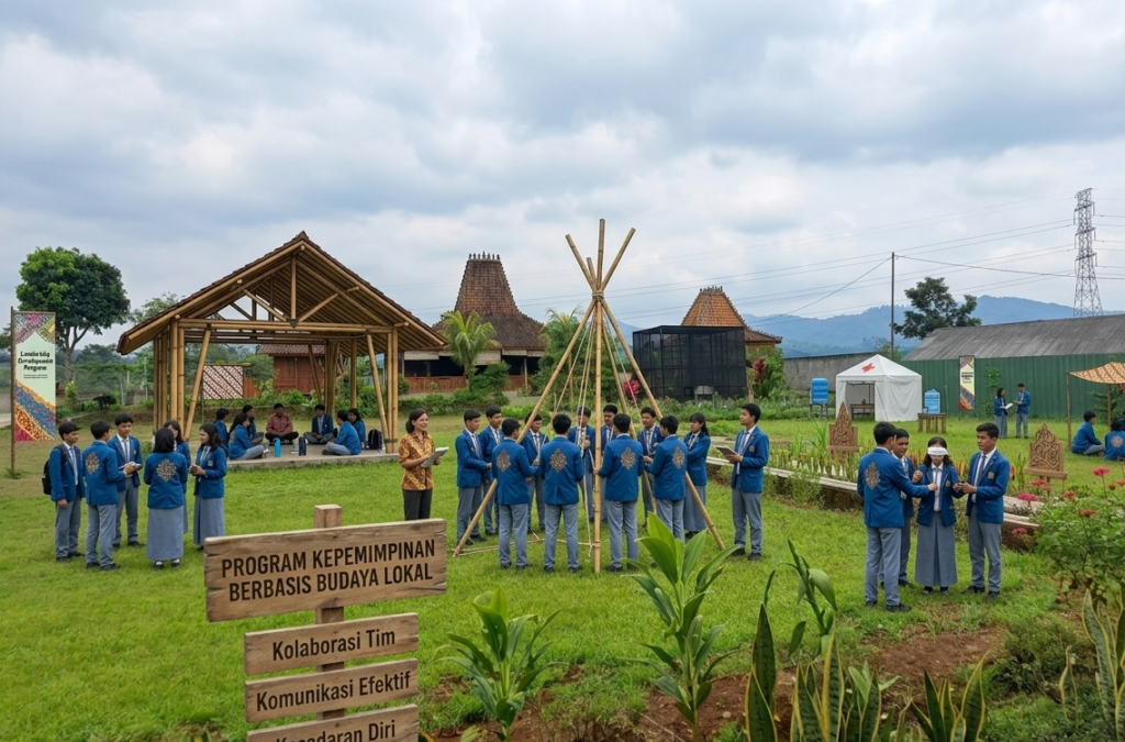 villa outing kantor caringin bogor kapasitas besar untuk perusahaan