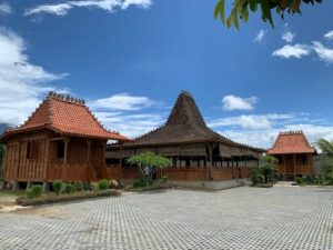 Aula besar Villa Zanara untuk kegiatan LDKS