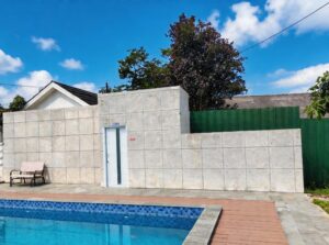 Toilet bersih Villa Zanara