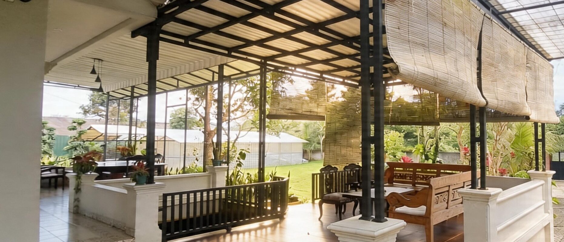 Fasilitas utama Villa Zanara untuk kegiatan organisasi
